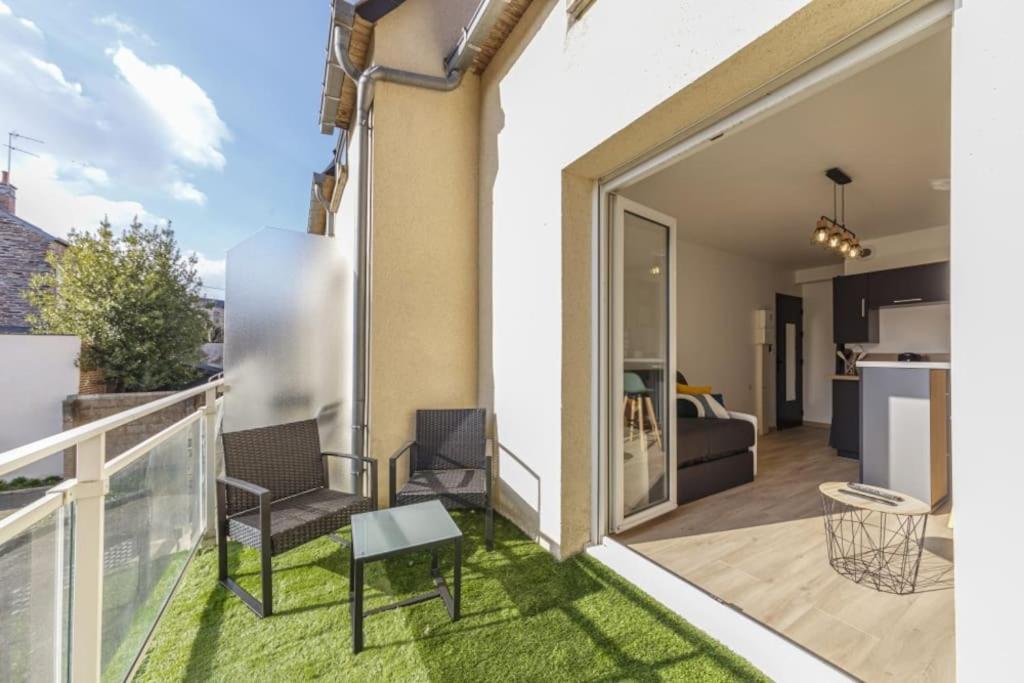 Le Studio Gare Rennes Bagian luar foto