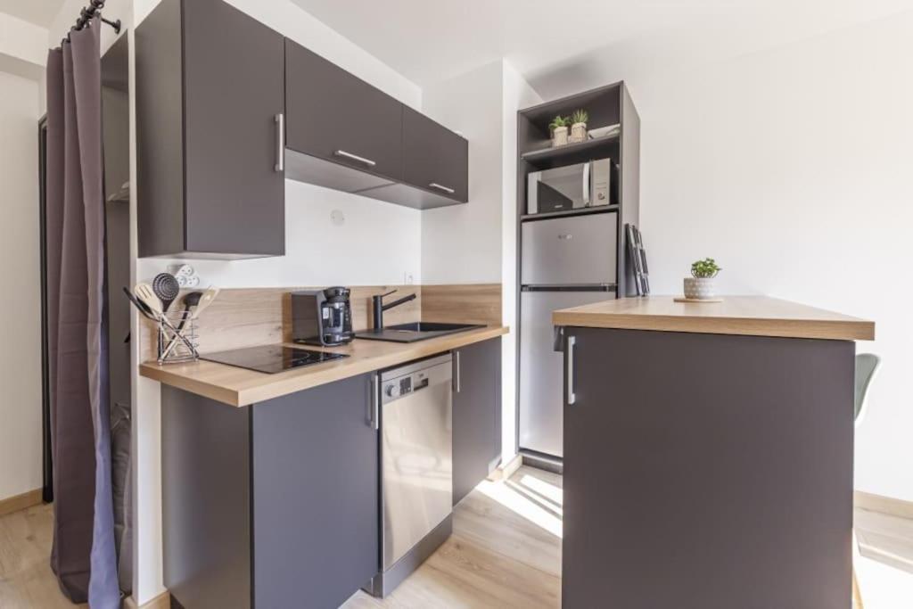 Le Studio Gare Rennes Bagian luar foto